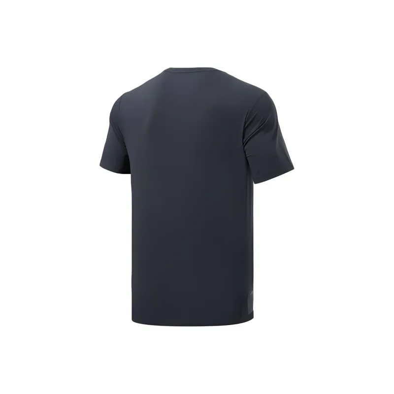 LiNing T Shirt Men's Dark Shadow Blue-1
