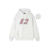 White, Fleece-Lined