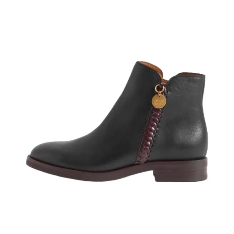 See By Chloe Louise Whiffen Ankle Boots 3cm Women's Black-0