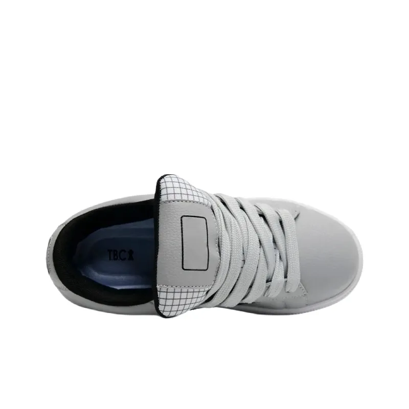 Teddy Bear Collection Non slip Lightweight Low Top Skateboard Shoes Unisex Gray-5