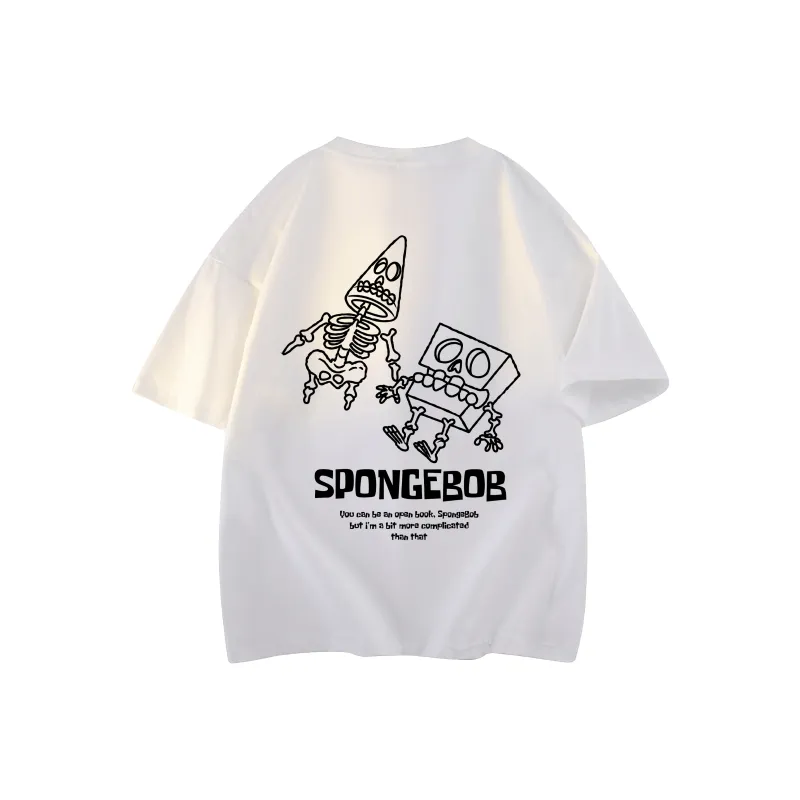 SPONGEBOB SQUAREPANTS T Shirt Unisex Caramel-2