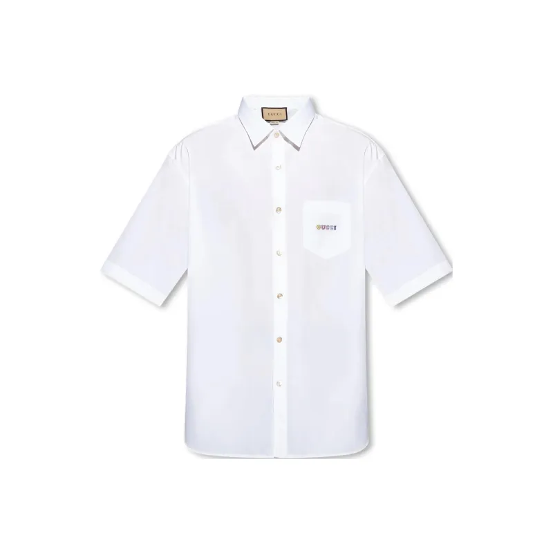 GUCCI Shirts Men White-0