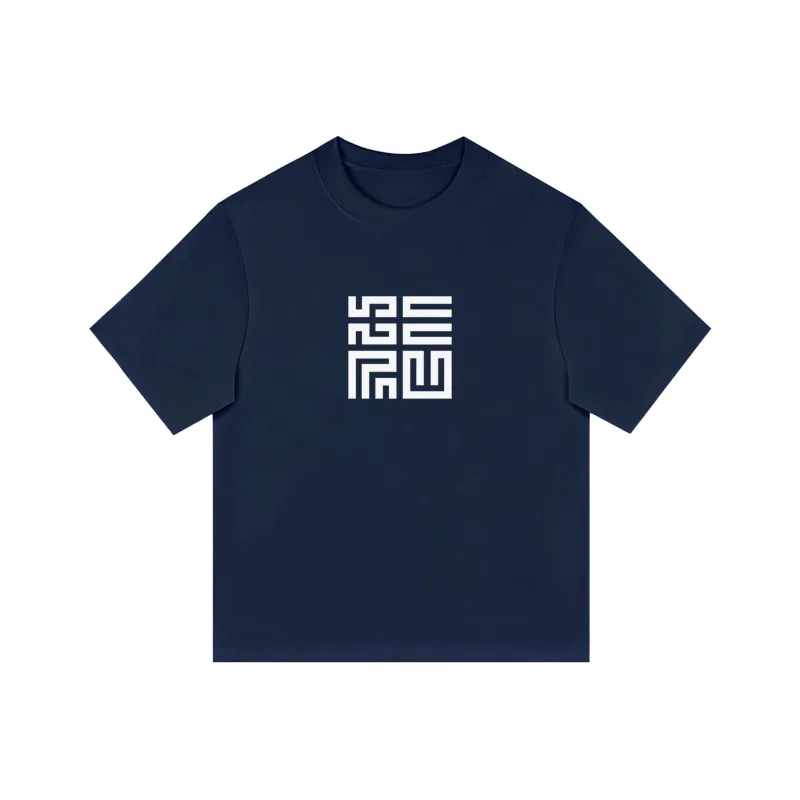 Kepu T Shirt Unisex Black Print Yellow-11