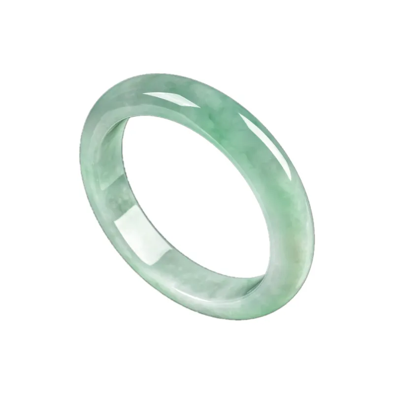 YUANLINYU Glutinous Jade Jadeite Bangles Women's-0