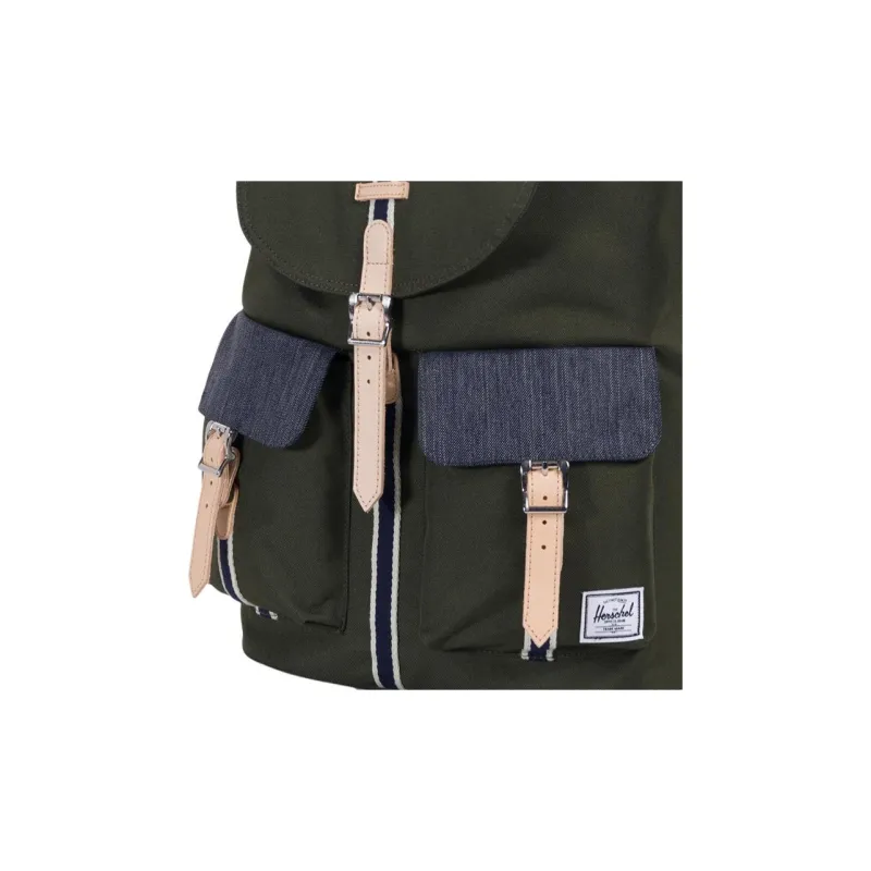 Herschel Polyester Backpack Large Size Unisex Forest Night-3