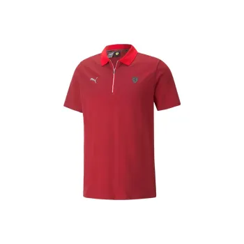 PUMA Scuderia Ferrari Polo Shirts Men Red