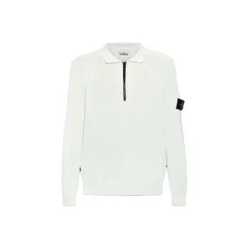 STONE ISLAND Polo Shirt Men's Cream