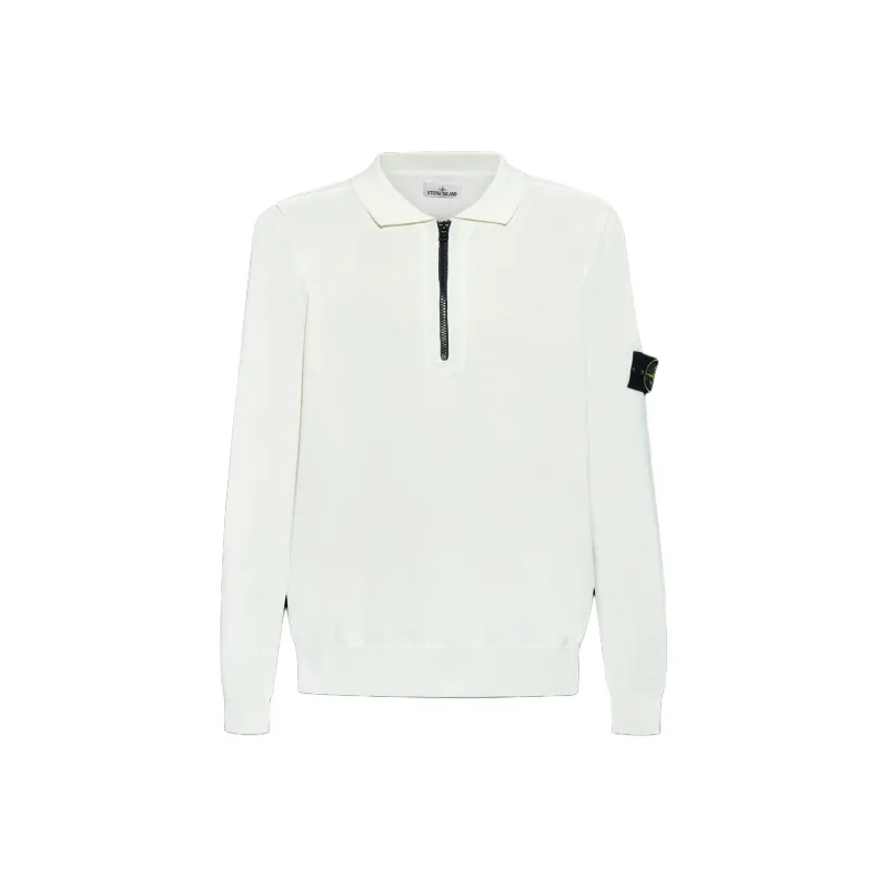 STONE ISLAND Polo Shirt Men's Cream-0