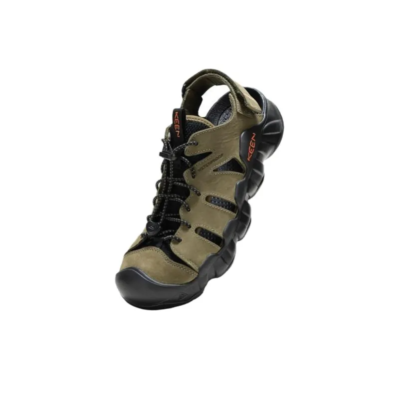 KEEN HYPERPORT Breathable And Wear resistant River Trekking Shoes Men's Dark Green-2