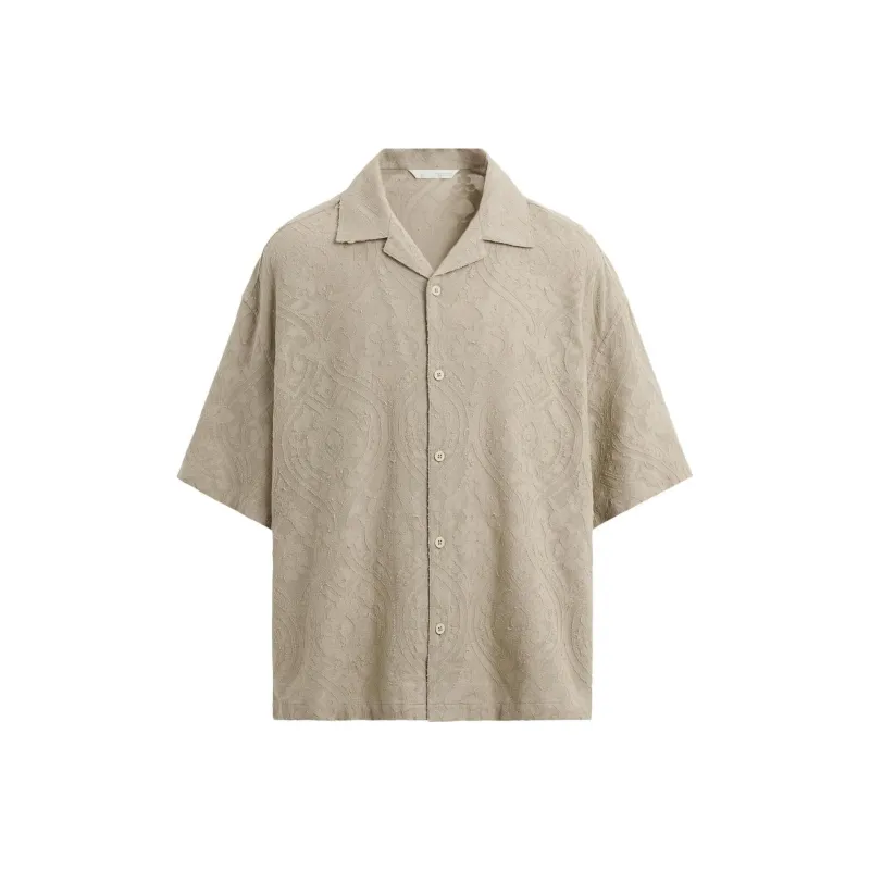 ZARA Shirts Men Dark Gray-0