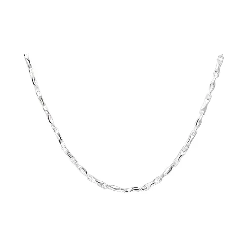 TRUE ME 999 Fine Silver Yuanbao Necklace Unisex