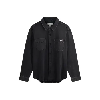 CALVIN KLEIN Shirt Men's Denim Black