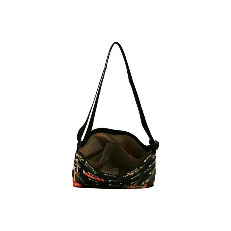 LeSportsac Polyester Crossbody Bag, Shoulder Bag Women's Black & Multicolor-2