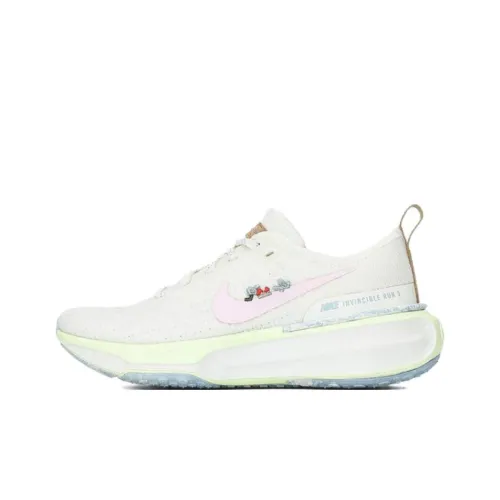 Nike ZoomX Invincible Run 3 Sail Pink Foam Barely Volt Women's