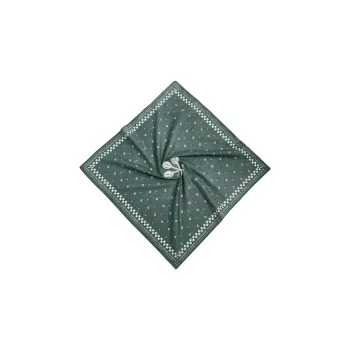ZARA Cotton Headwraps Men's Green