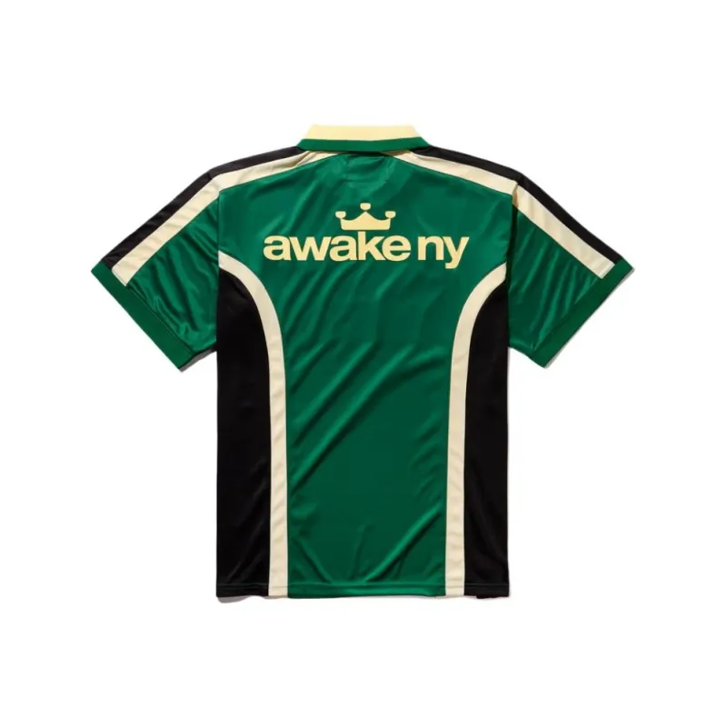 Awake NY x JAMESON SS25 Soccer Jersey Men's Green-1
