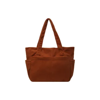SEVENMOONS Corduroy Shoulder Bag Unisex White/Gray/Black/Army Green/Brown