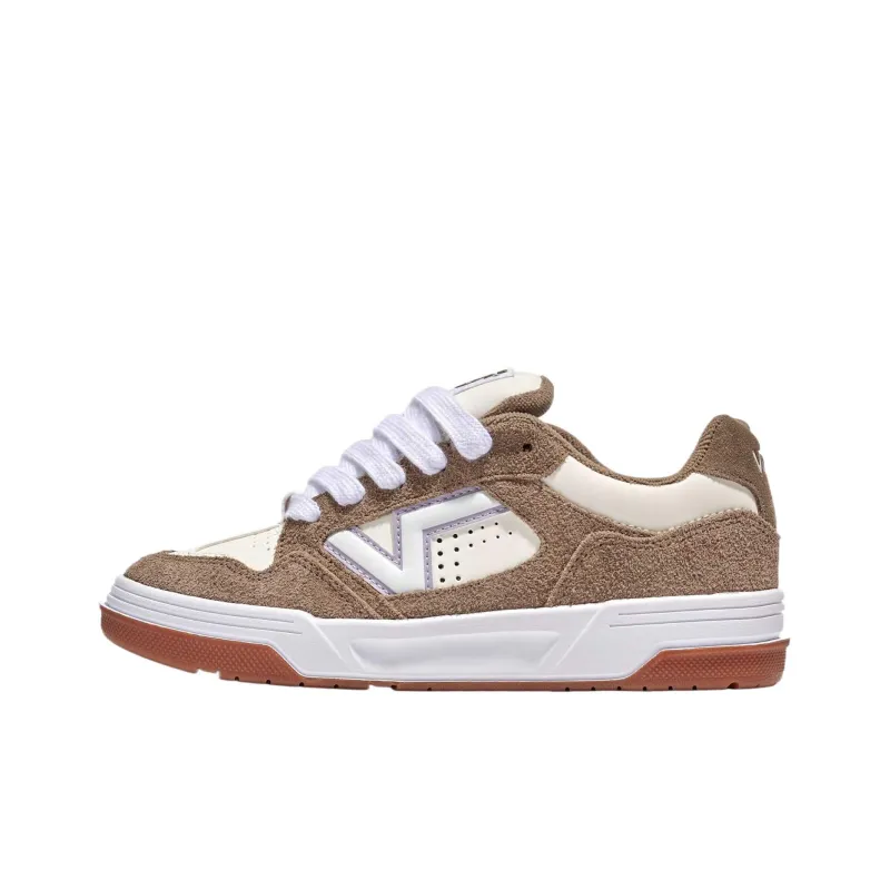 Vans Upland Slip Resistant Waterproof Low Top Skateboard Shoes Unisex Brown-0