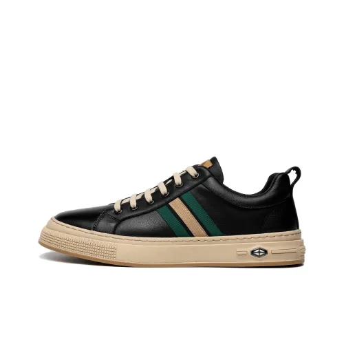 HD Anti Slip Wear Resistant Low Top Casual Shoes Men's Black