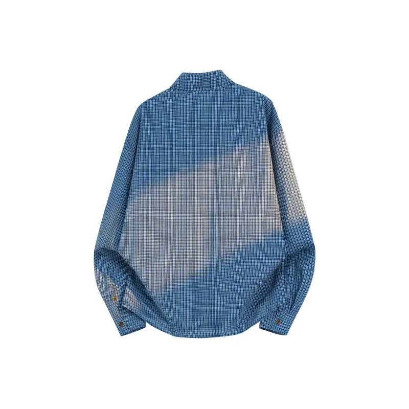 FORCEPULR Shirt Unisex Blue Long Sleeved Comes With A Random Short Sleeved Shirt-12