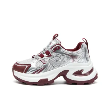 WESTLINK Slip Resistant Low Top Chunky Sneakers Women's