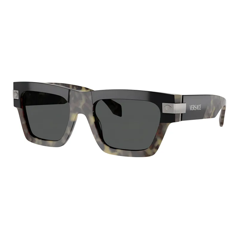 VERSACE Medusa Head Square frame Sunglasses-0