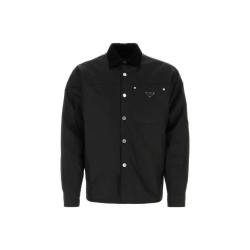 PRADA Shirts Men Black