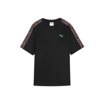 PUMA FloralRELAXED SS25 T Shirt Men's Black 01