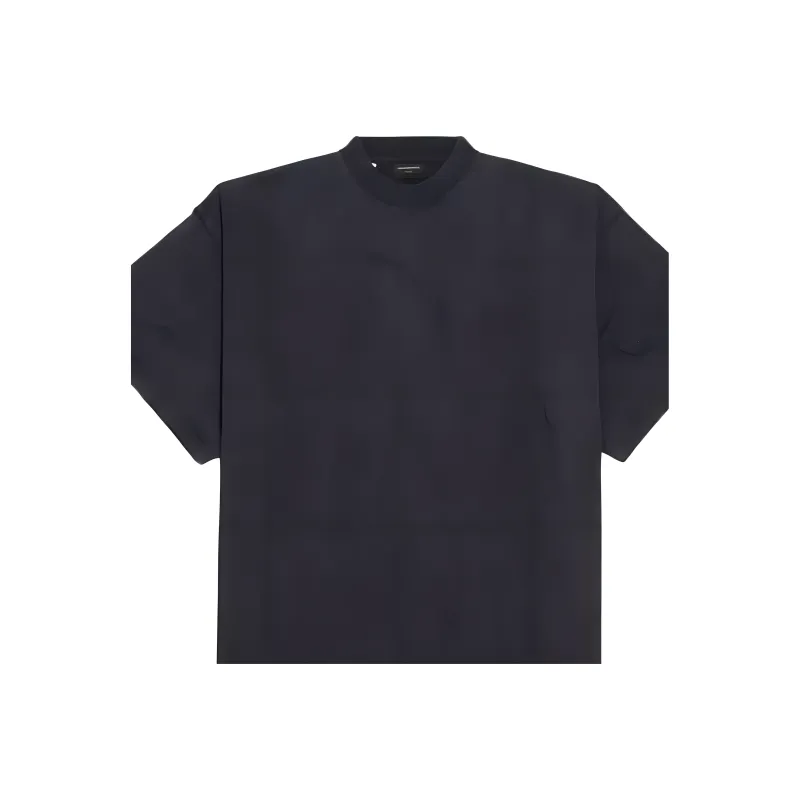 Balenciaga Mockneck Short Sleeve T Shirt Dress-4