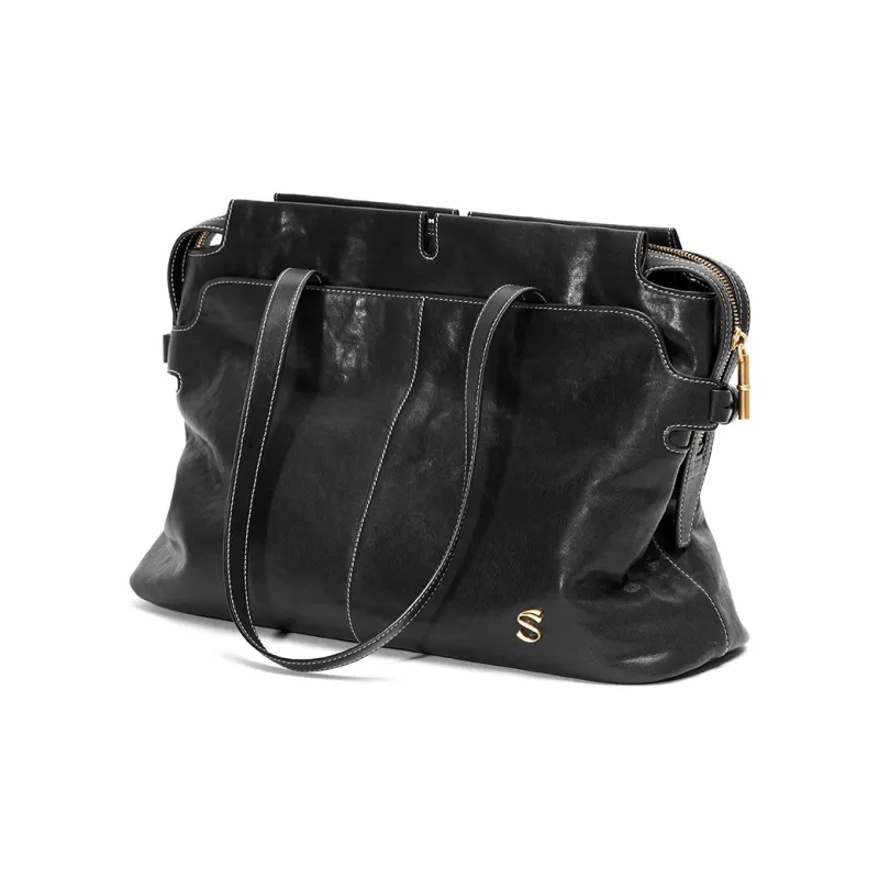 FIEDLE&SISSI Vegetable Tanned Cow Leather Wild Collection Carry on Shoulder Bag Regular Women's Multicolor-14