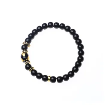 Bluish Reverie Coconut Shell Beads Bodhi Bracelets Unisex