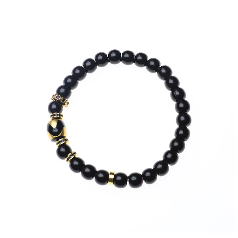 Bluish Reverie Coconut Shell Beads Bodhi Bracelets Unisex-0