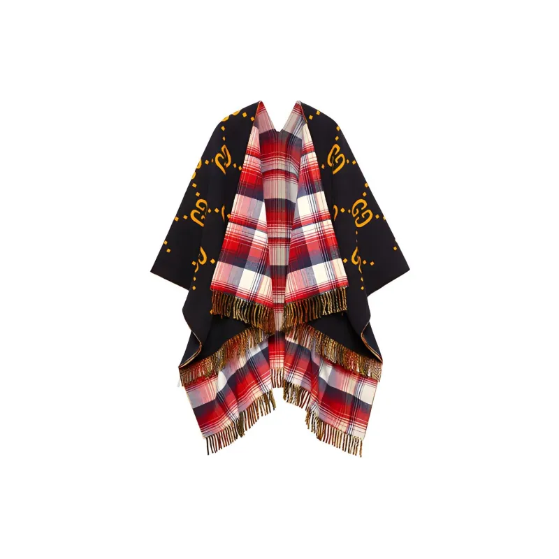 GUCCI Shawls Unisex Black-0