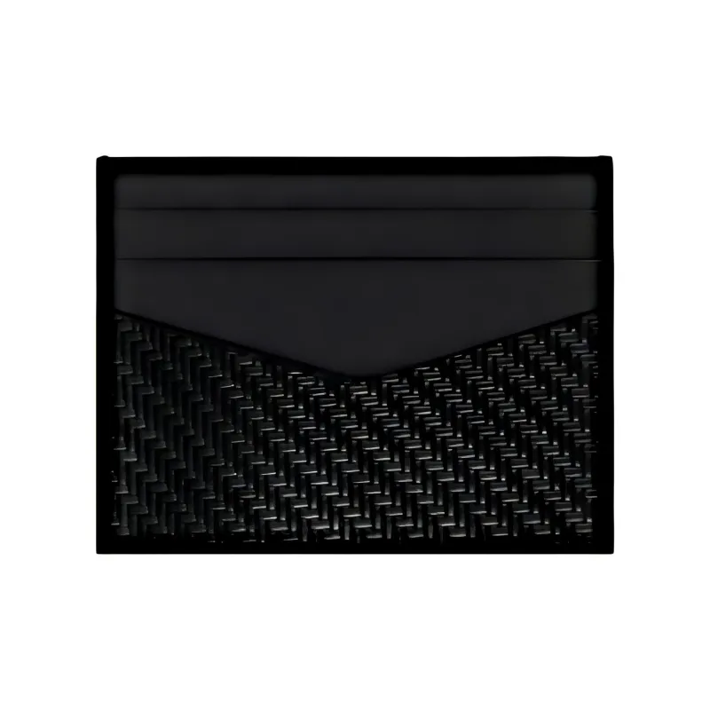 GIVENCHY Calfskin Card Holder Men's Black-1