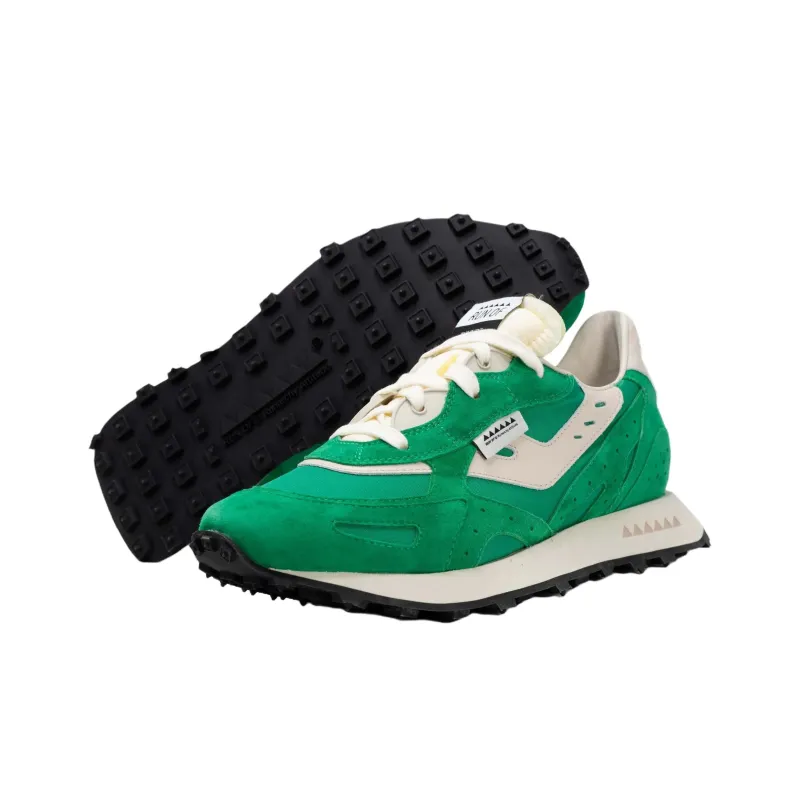 RUN OF Herb Low Top Casual Shoes Men's Green-4
