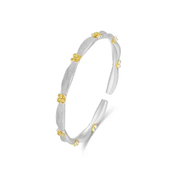 DVNRR S 999 Fine Silver Sterling Silver Bracelets Women's