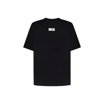 MM6 Maison Margiela Logo Patch Crewneck T Shirt