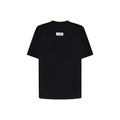 MM6 Maison Margiela Logo Patch Crewneck T Shirt
