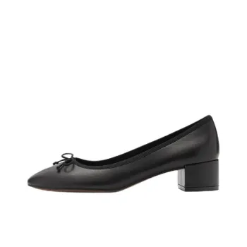 MANGO Selection Collection Chunky Heel High Heels 3.9cm Women's