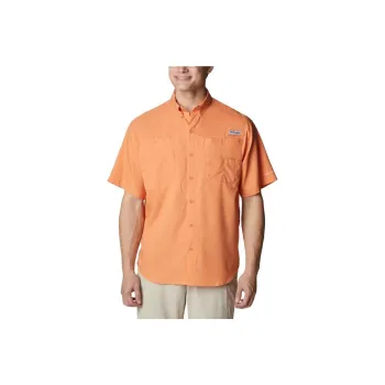 Columbia Shirt Men's Orange Coral