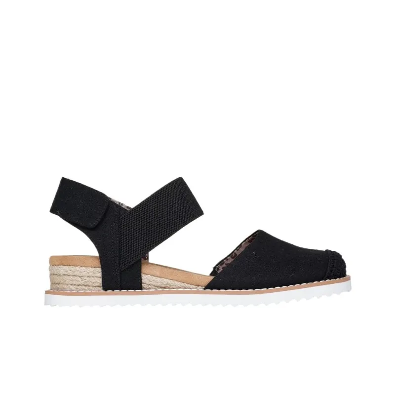 Skechers One Strap Sandals Women's Black-1