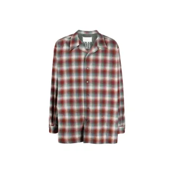 Maison Margiela X Pendleton Checked Wool Shirt