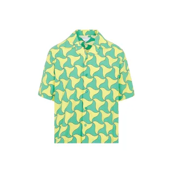 Bottega Veneta Shirts Men Green