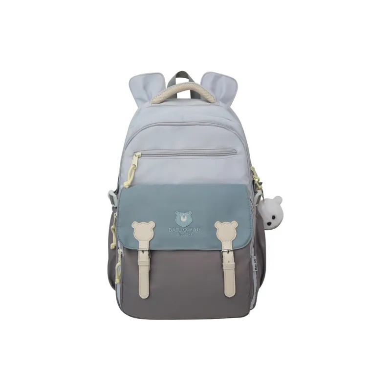 Alcohol Dragon Nylon Backpack Regular Women's Multicolor-19