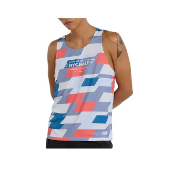 New Balance United Airlines NYC Tank Top Men's Blue White Pink
