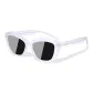 Pearl White Gray Lens