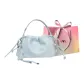 Light Blue Printer Ribbons Accessories-Shopping Bag