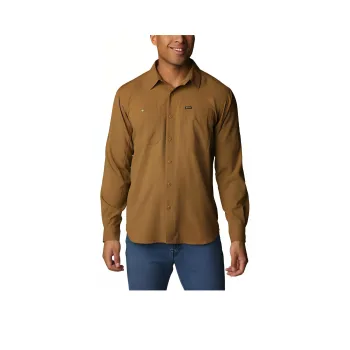 Columbia SS24 SILVER RIDGE UTILITY Shirt Men's Brown