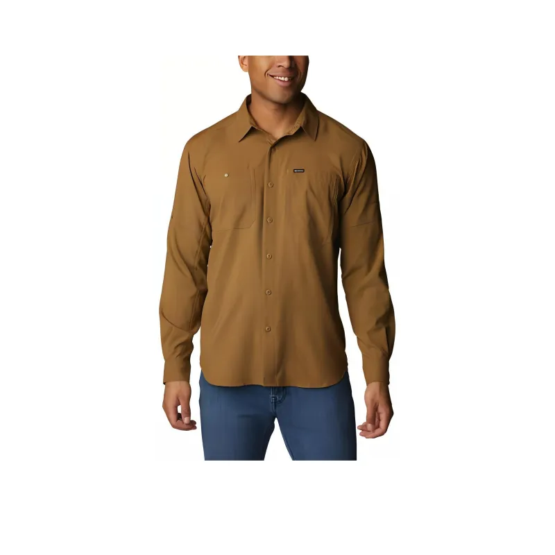Columbia SS24 SILVER RIDGE UTILITY Shirt Men's Brown-0