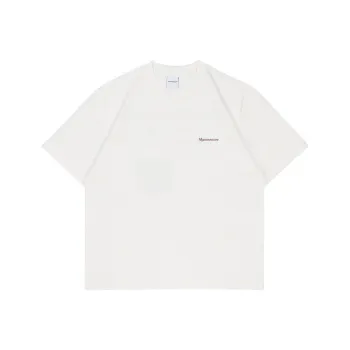 MYSAMESAME Summer T Shirt Loose Fit Unisex Ecru In Stock
